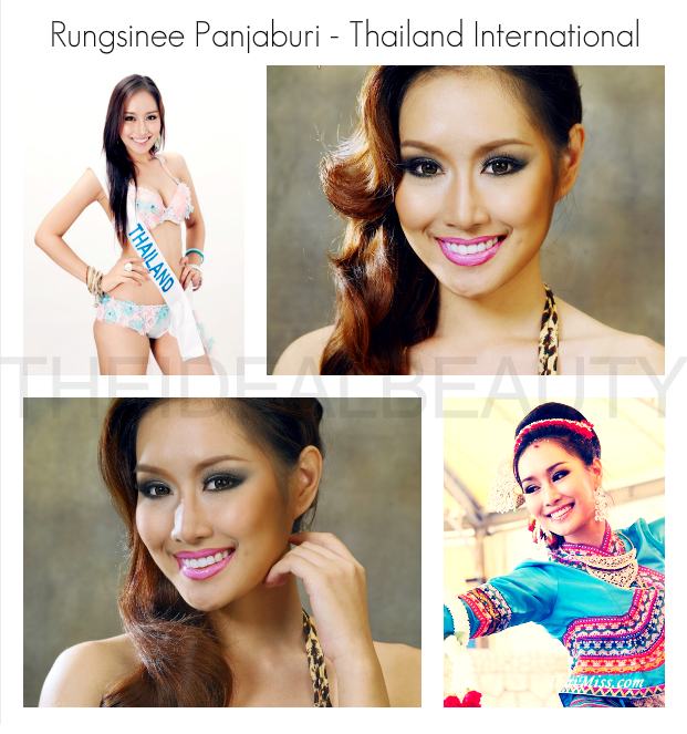Rungsini Panjaburi Miss International Thailand 2012