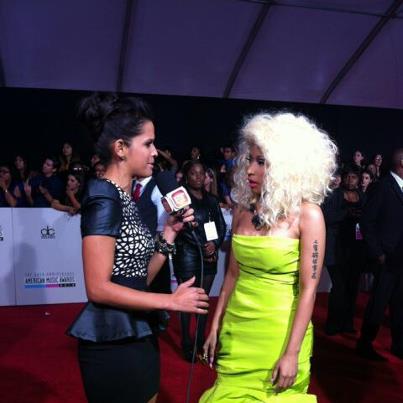 Nicki Minaj - Red Carpet Interview - AMA 2012