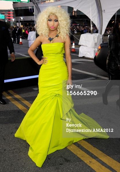 Nicki Minaj - Red Carpet Interview - AMA 2012