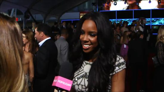 Kelly Rowland - Red Carpet Interview - AMA 2012