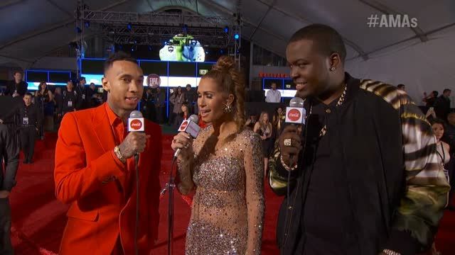 Tyga - Red Carpet Interview - AMA 2012