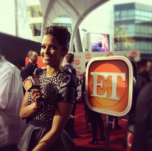 Rocsi Diaz - Red Carpet Interview - AMA 2012