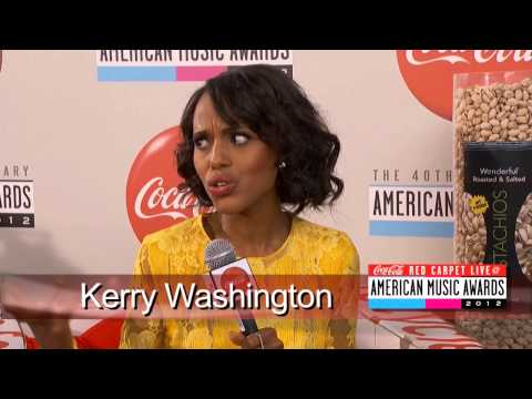 Kerry Washington - Red Carpet Interview - AMA 2012