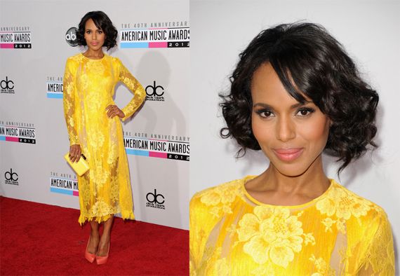Kerry Washington - Red Carpet Interview - AMA 2012