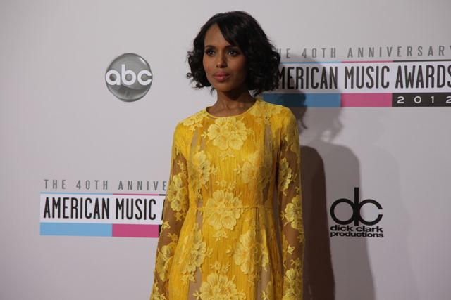 Kerry Washington - Red Carpet Interview - AMA 2012