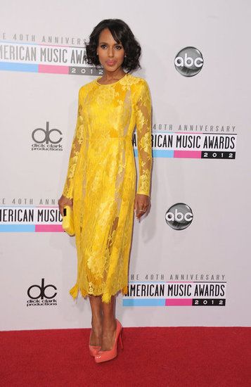 Kerry Washington - Red Carpet Interview - AMA 2012