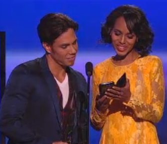 Kerry Washington - Red Carpet Interview - AMA 2012