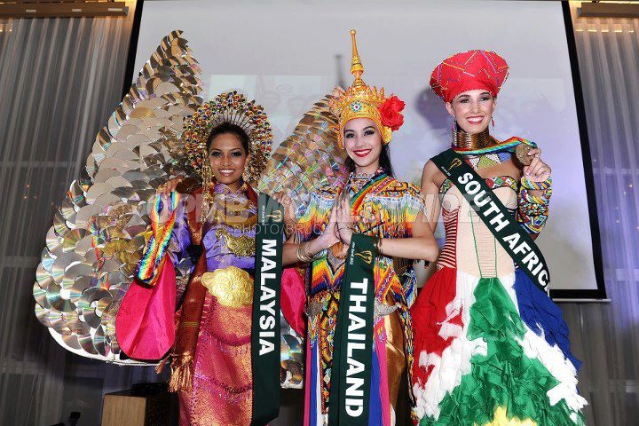 Best National Costume Award-Miss Earth 2012