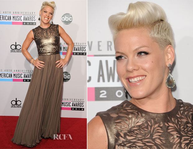 Pink - Red Carpet Interview - AMA 2012