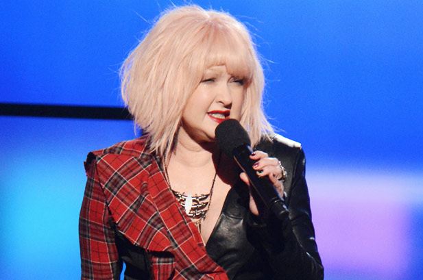 Cyndi Lauper - Red Carpet Interview - AMA 2012