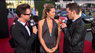 Colbie Caillat - Red Carpet Interview - AMA 2012