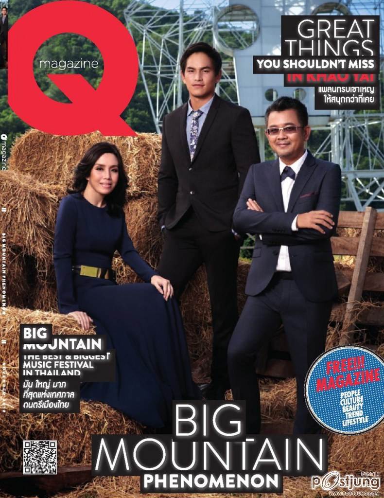 ติ๊ก-เจษฎาภรณ์ ผลดี @ Q magazine November 2012