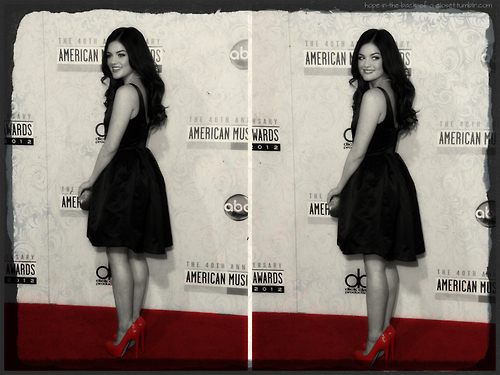lucy hale - Red Carpet Interview - AMA 2012
