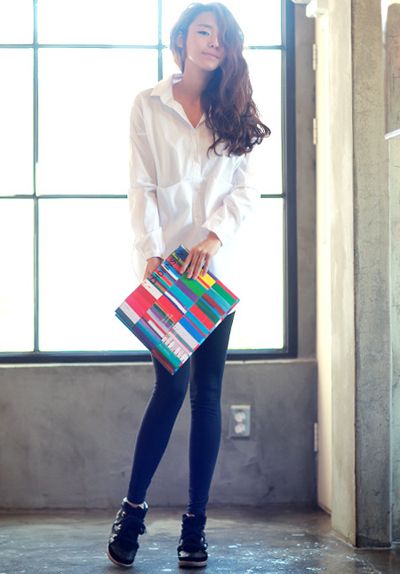 แฟชั่น เสื้อเชิ้ตขาว สไตล์ มุนินทร์ จาก แรงเงา (มาแรงอีกแล้ว!)