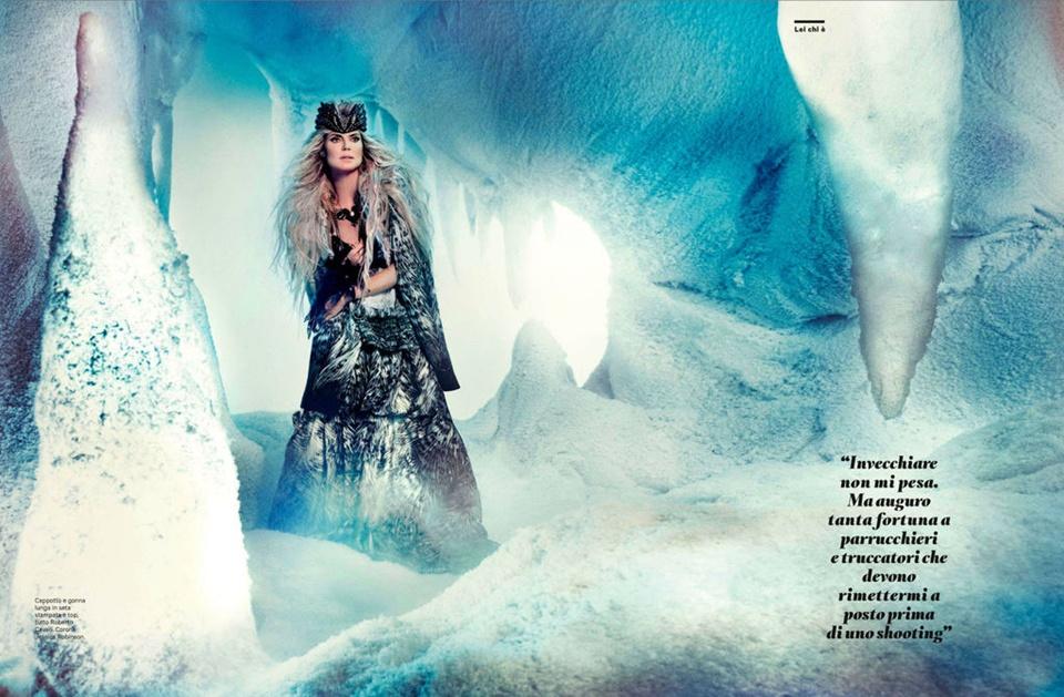 Heidi Klum @ Amica December 2012