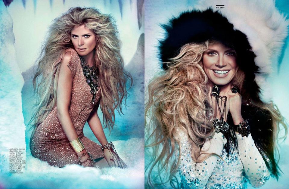 Heidi Klum @ Amica December 2012