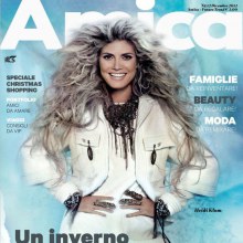 Heidi Klum @ Amica December 2012