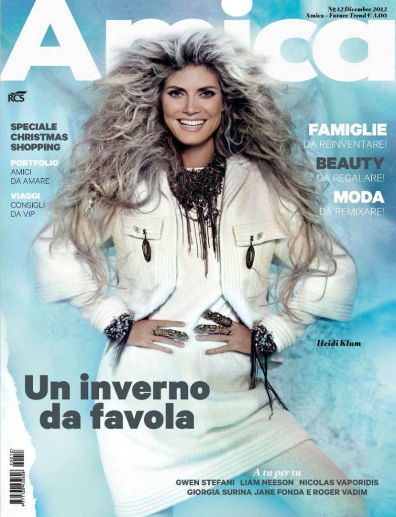 Heidi Klum @ Amica December 2012