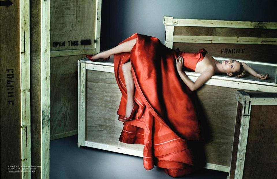 Kate Moss & Jose Mari Manzanares @ Vogue Spain December 2012