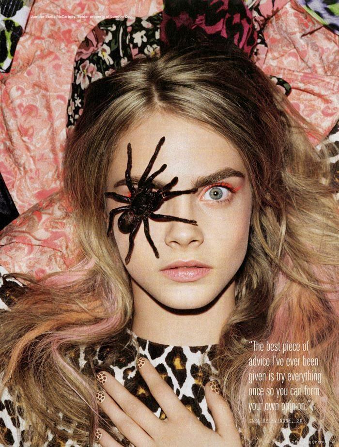 Cara Delevingne @ i-D Winter 2012