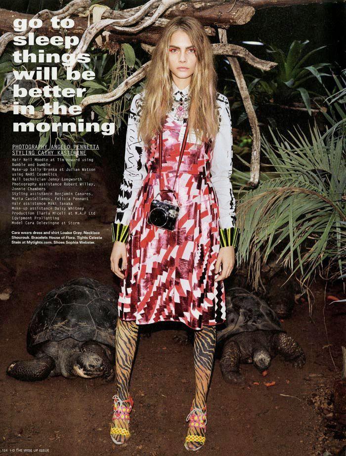 Cara Delevingne @ i-D Winter 2012