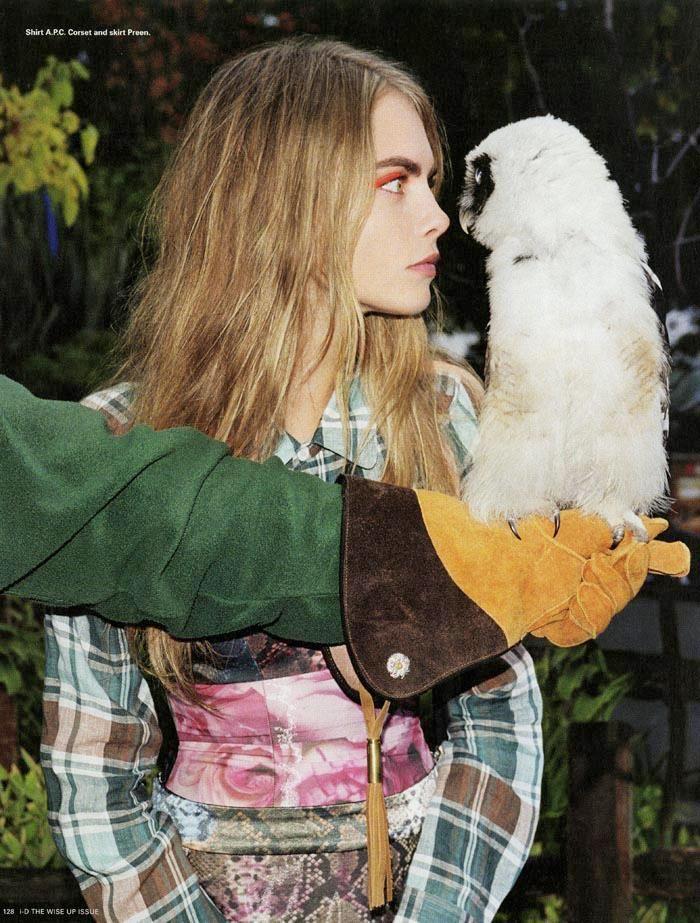 Cara Delevingne @ i-D Winter 2012