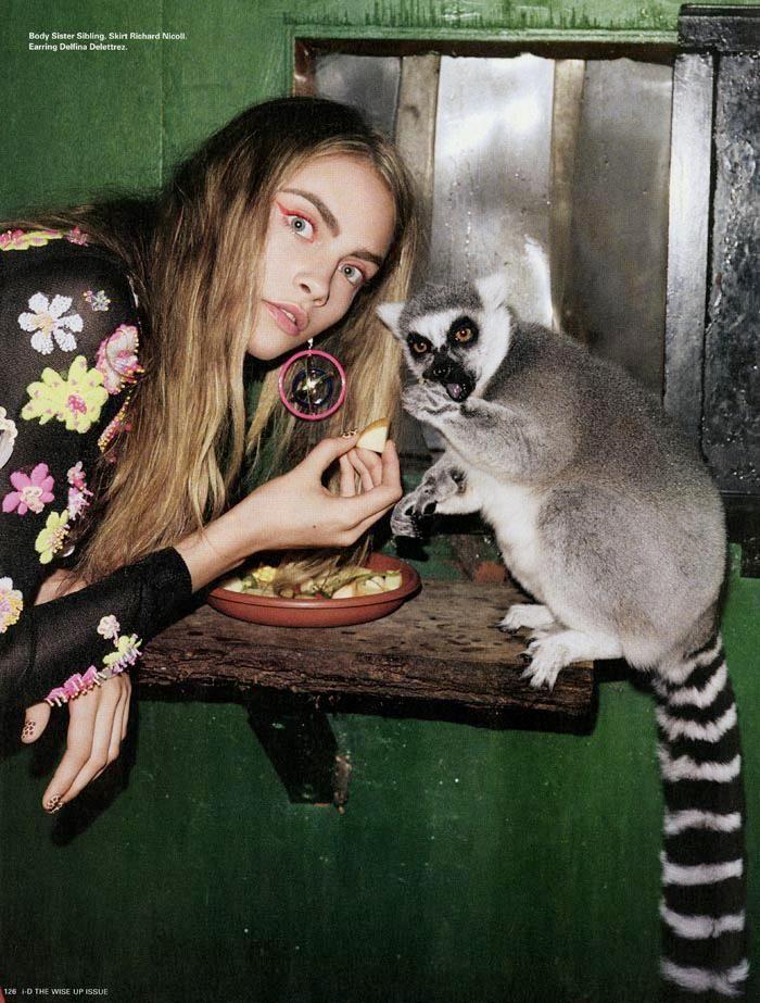 Cara Delevingne @ i-D Winter 2012