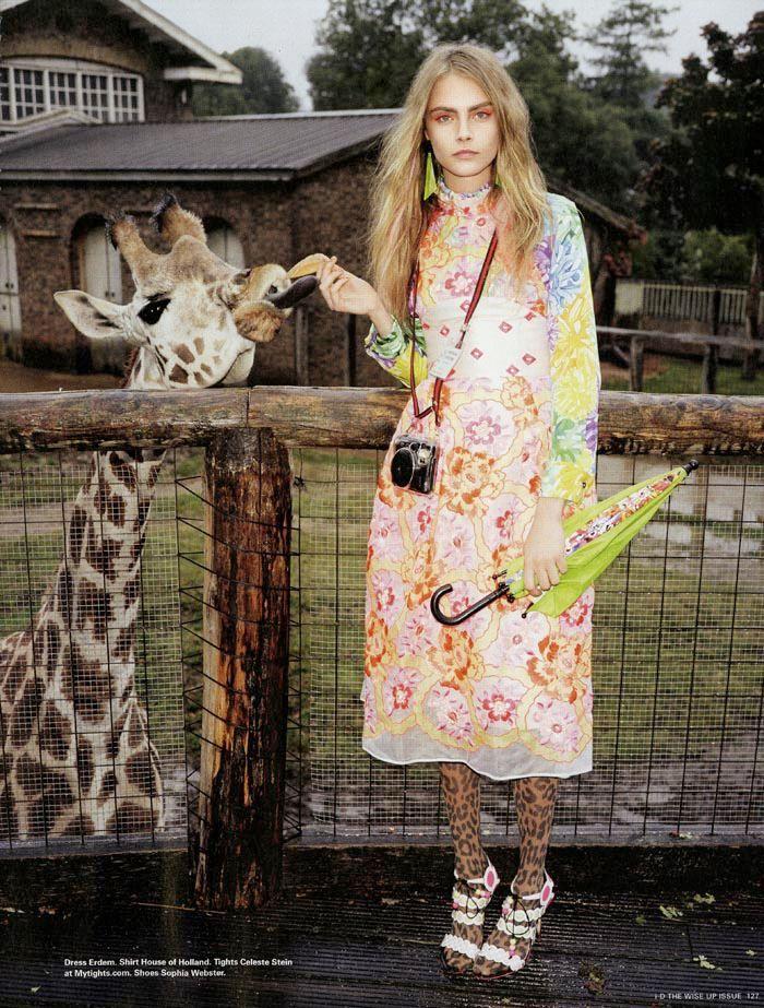 Cara Delevingne @ i-D Winter 2012