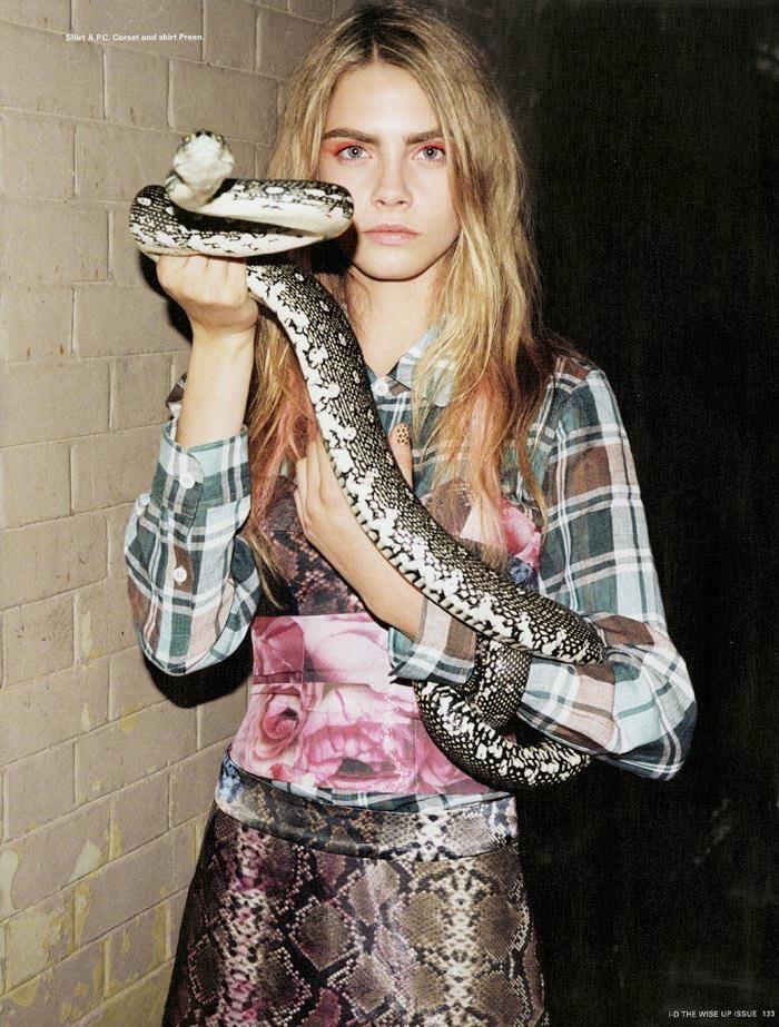 Cara Delevingne @ i-D Winter 2012