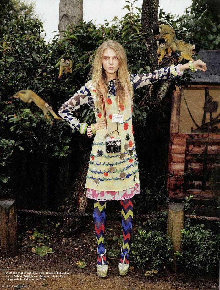 Cara Delevingne @ i-D Winter 2012