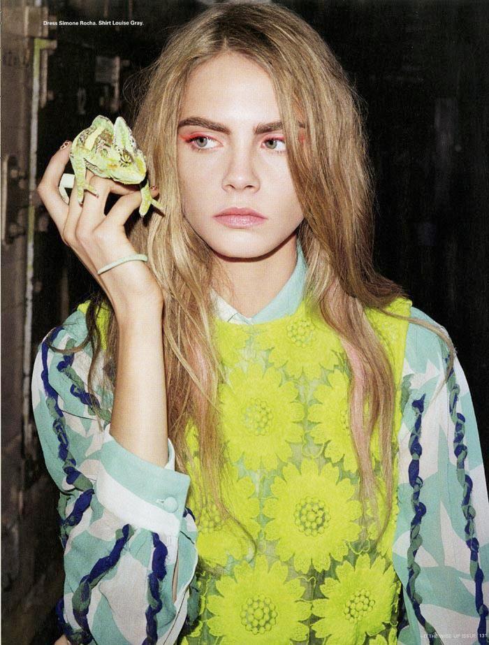 Cara Delevingne @ i-D Winter 2012