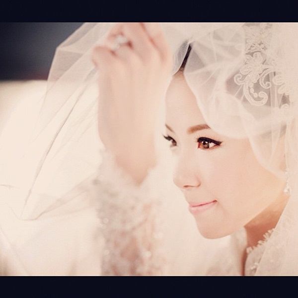 ภาพพรีเวดดิ้ง งานแต่งงาน ปลื้ม กับ ทับทิม หวาน สดใส