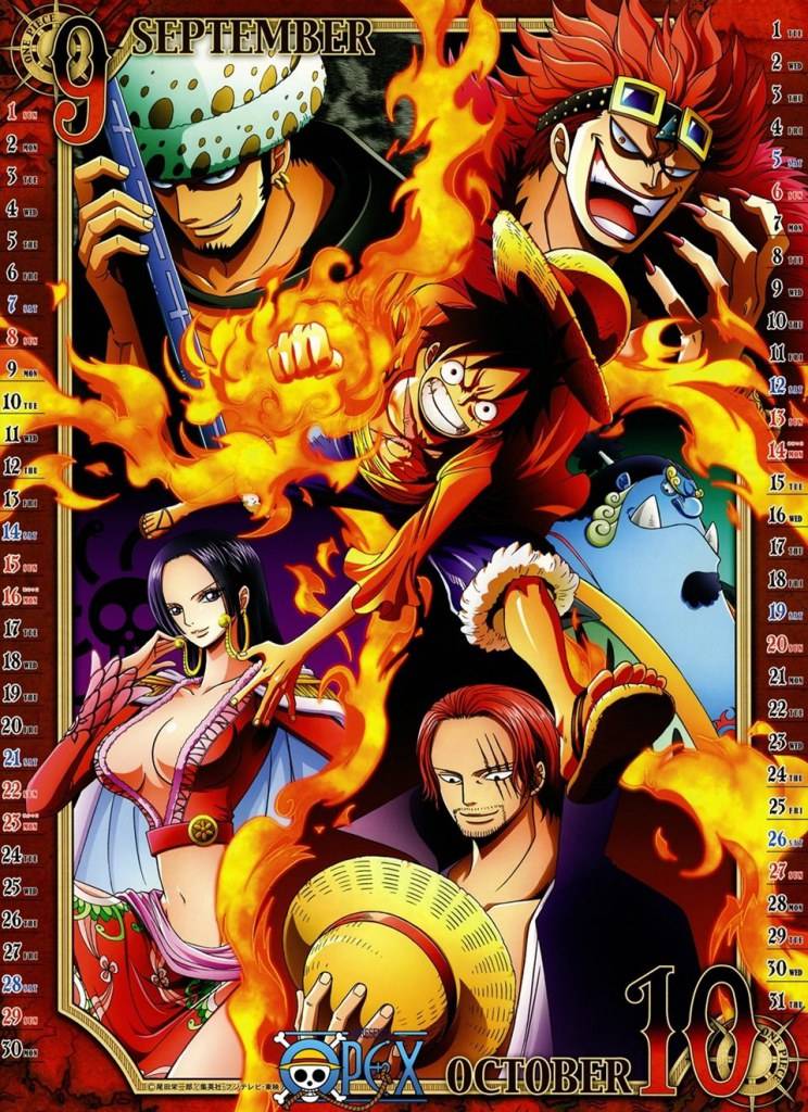 ONE PIECE @ Calendar 2013