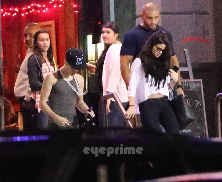 Justin and Selena at Yamato & selena's house =]