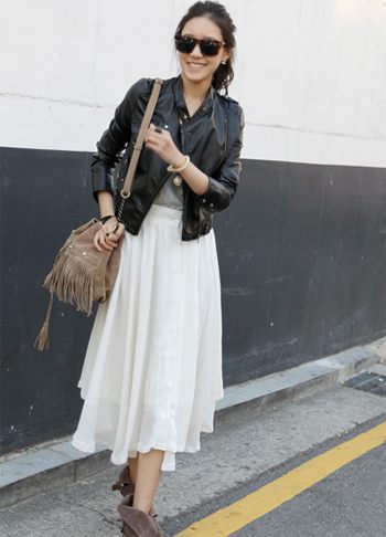 แฟชั่น คอลเลคชั่น กระโปรงยาว เก๋ ๆ