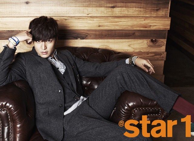 Lee Min Ho @ Star 1 Magazine December 2012