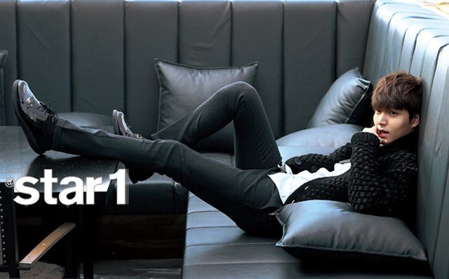 Lee Min Ho @ Star 1 Magazine December 2012