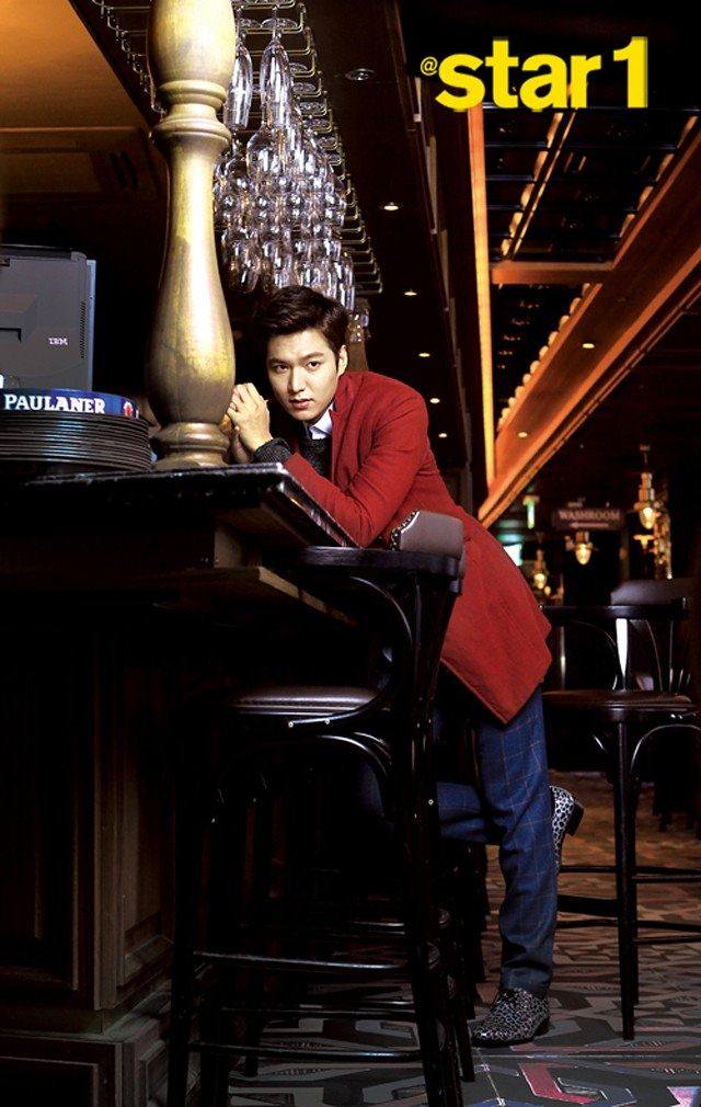 Lee Min Ho @ Star 1 Magazine December 2012