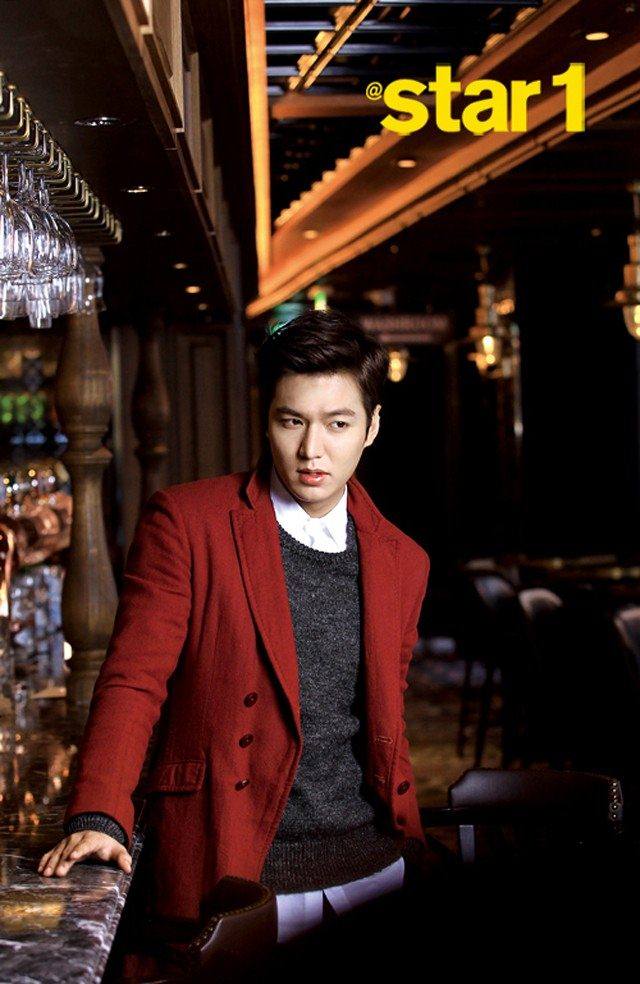 Lee Min Ho @ Star 1 Magazine December 2012