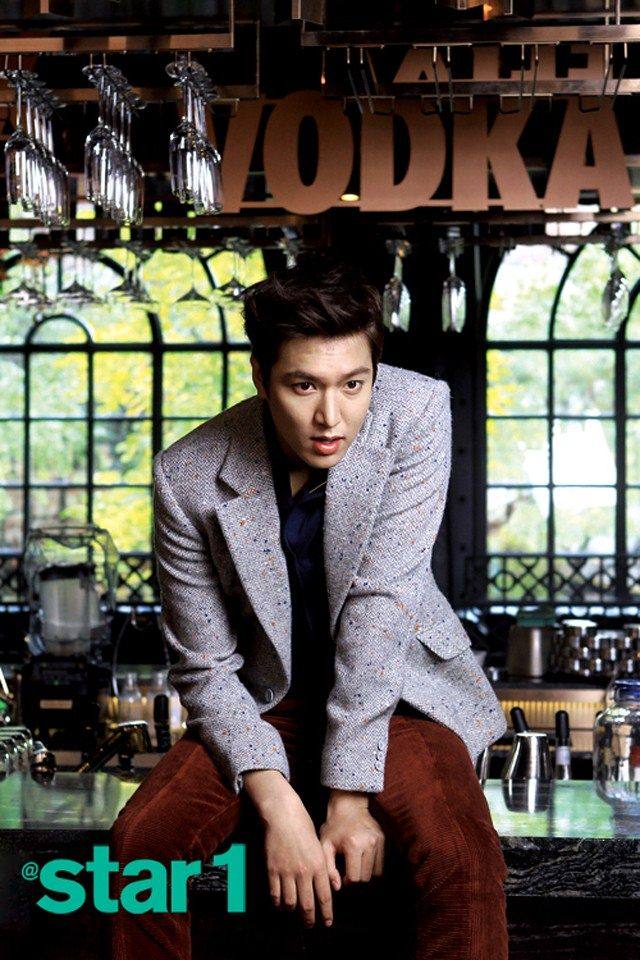 Lee Min Ho @ Star 1 Magazine December 2012