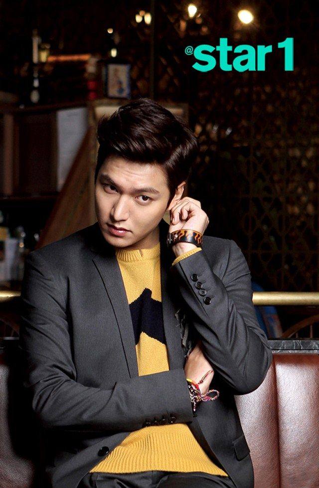 Lee Min Ho @ Star 1 Magazine December 2012