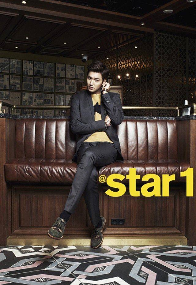 Lee Min Ho @ Star 1 Magazine December 2012