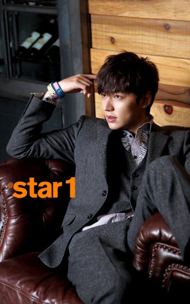 Lee Min Ho @ Star 1 Magazine December 2012