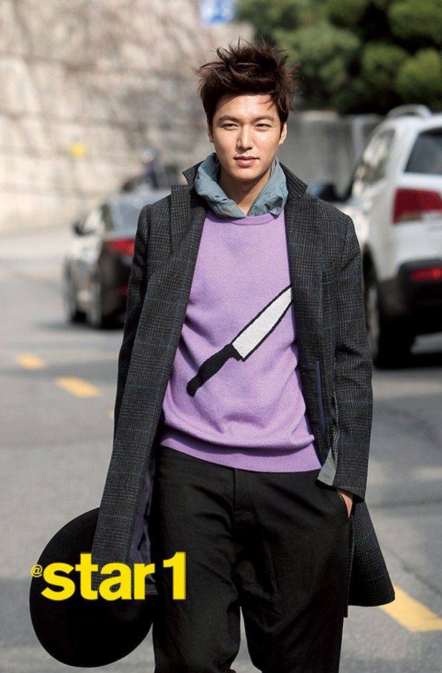 Lee Min Ho @ Star 1 Magazine December 2012