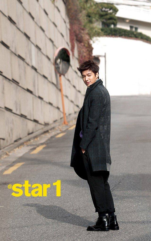 Lee Min Ho @ Star 1 Magazine December 2012