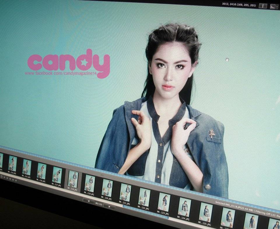 ใหม่-ดาวิกา เบื้องหลังถ่ายแบบนิตยสาร CANDY no.94 November 2012