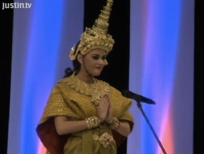 สาวไทยคว้ารองอันดับ 4 miss intercontinental 2012