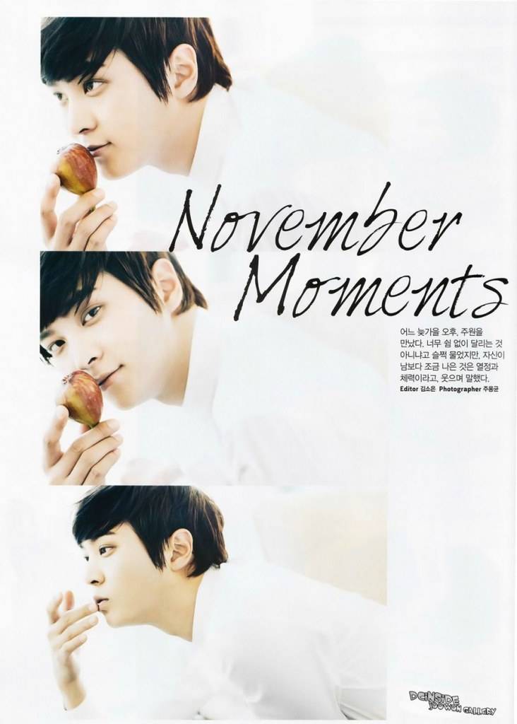 Joo Won @ CeCi November 2012