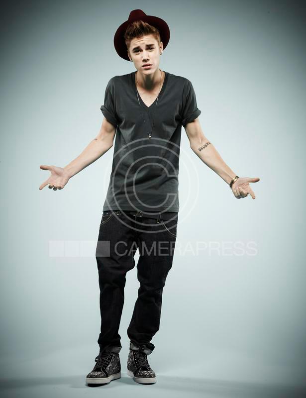 Justin’s photoshoot with the Daily Mail