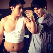 กองละคร  หยกเลือดมังกร  24/11/55